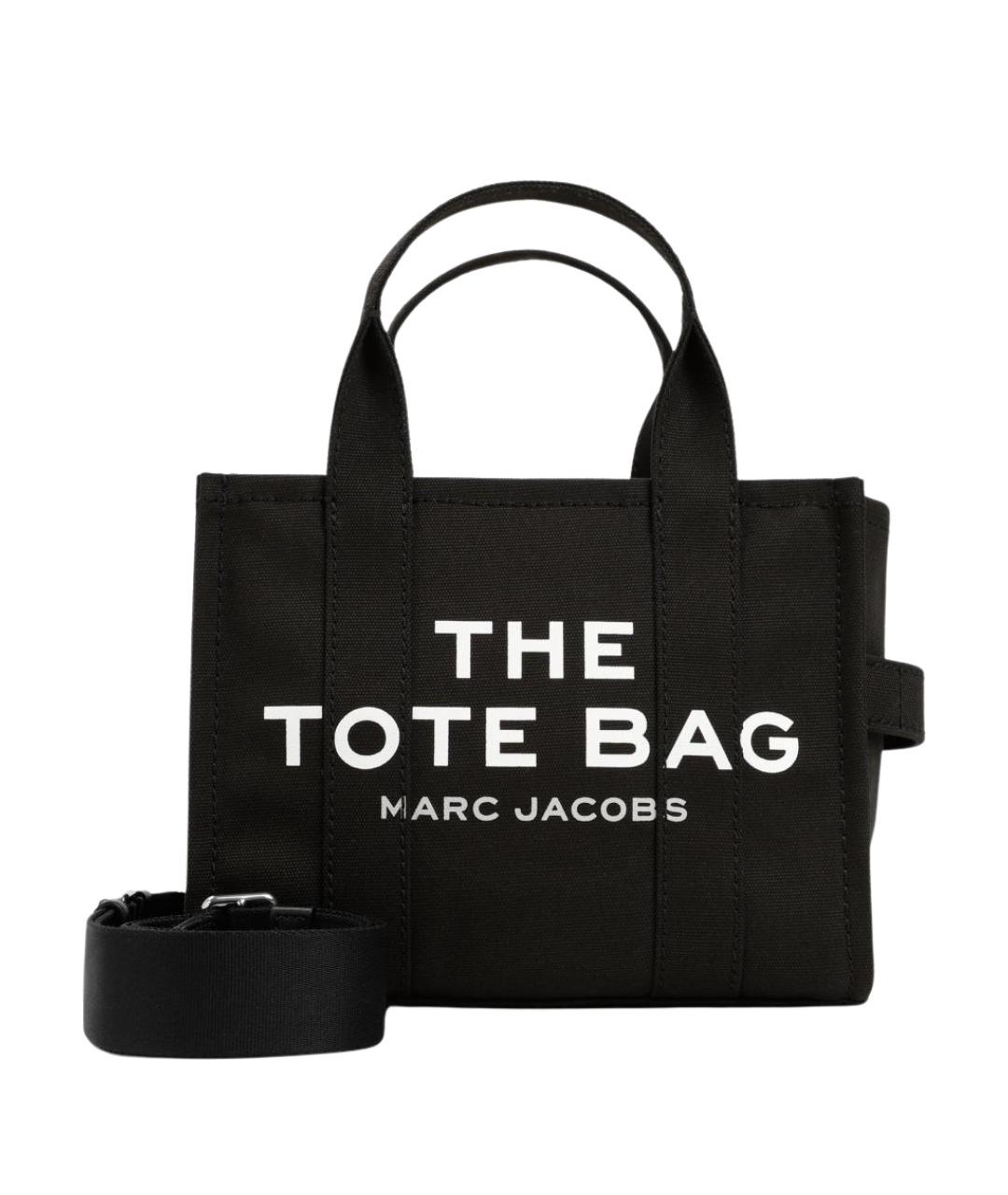 MARC JACOBS Черная хлопковая сумка тоут, фото 1