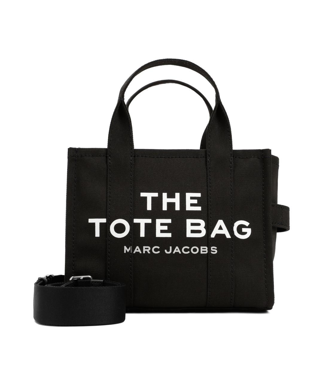 MARC JACOBS Черная хлопковая сумка тоут, фото 1