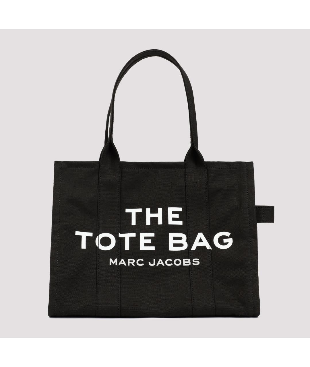 MARC JACOBS Черная хлопковая сумка тоут, фото 3