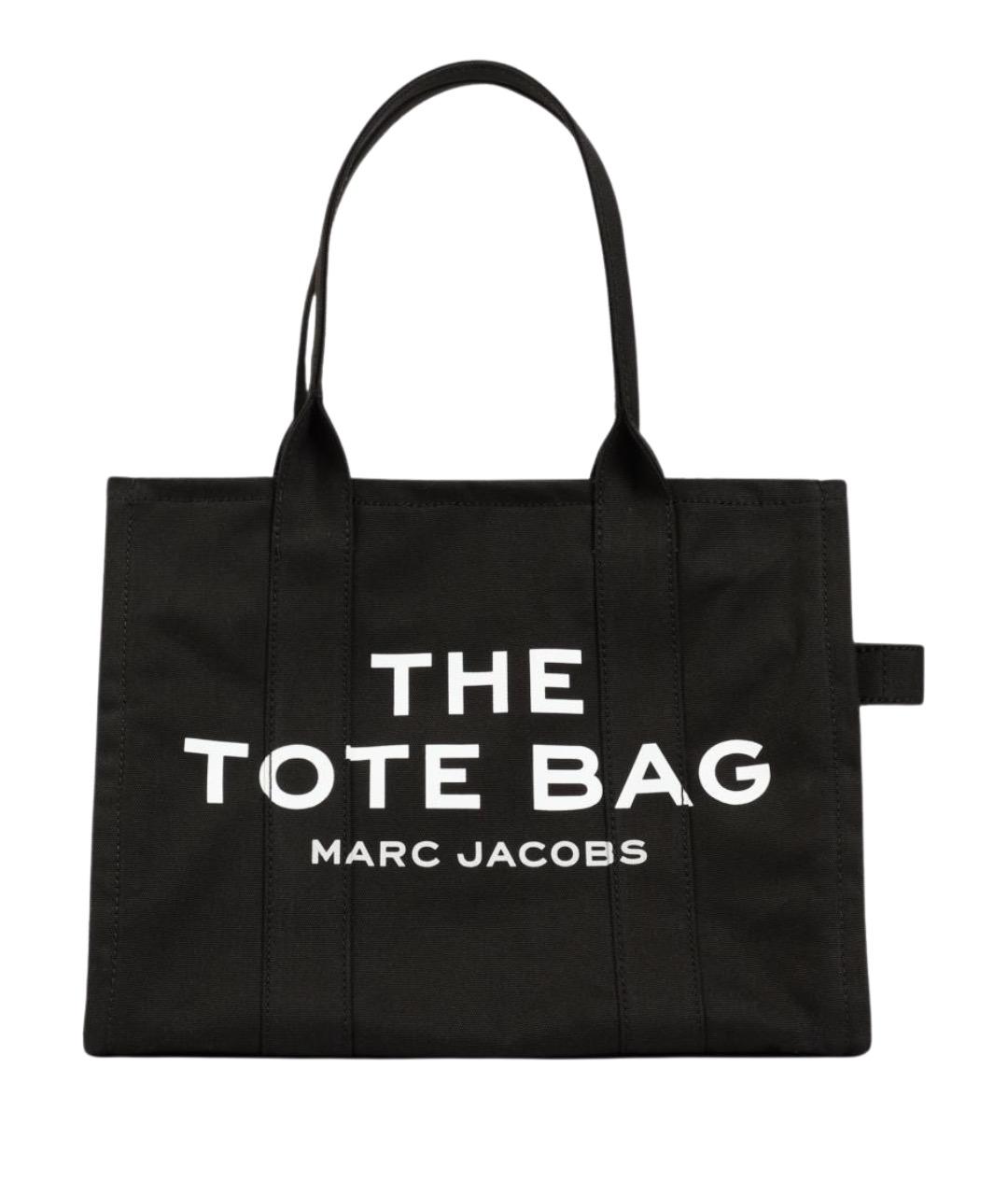 MARC JACOBS Черная хлопковая сумка тоут, фото 1