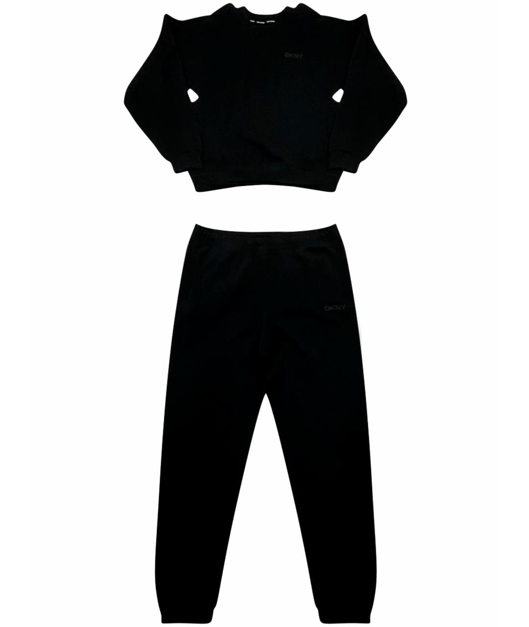DKNY Черный хлопковый спортивные костюмы, фото 1