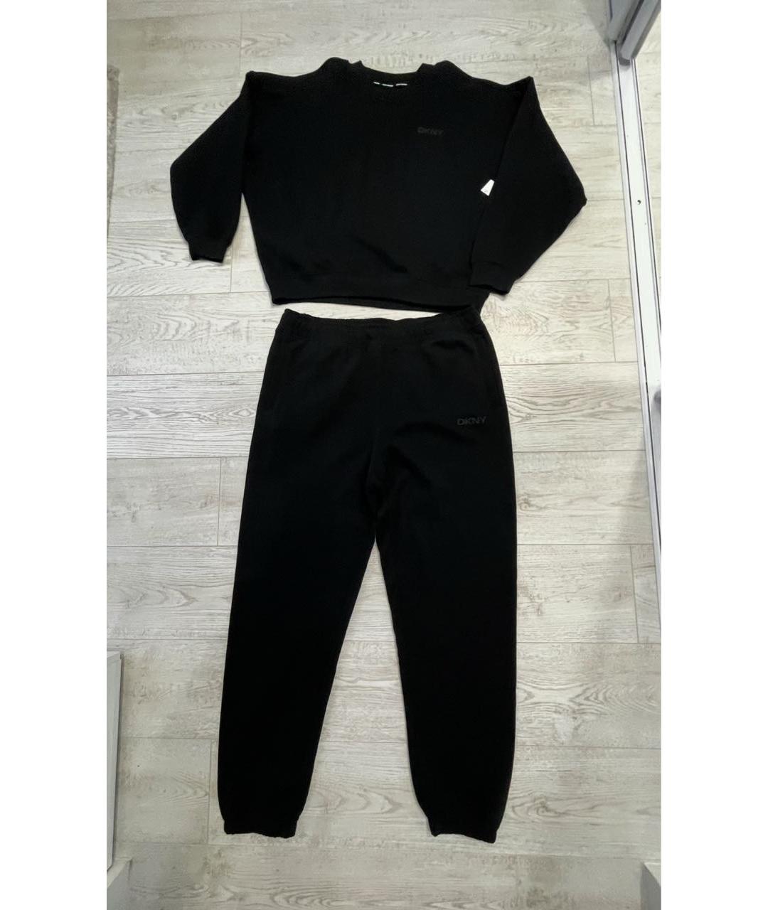 DKNY Черный хлопковый спортивные костюмы, фото 7