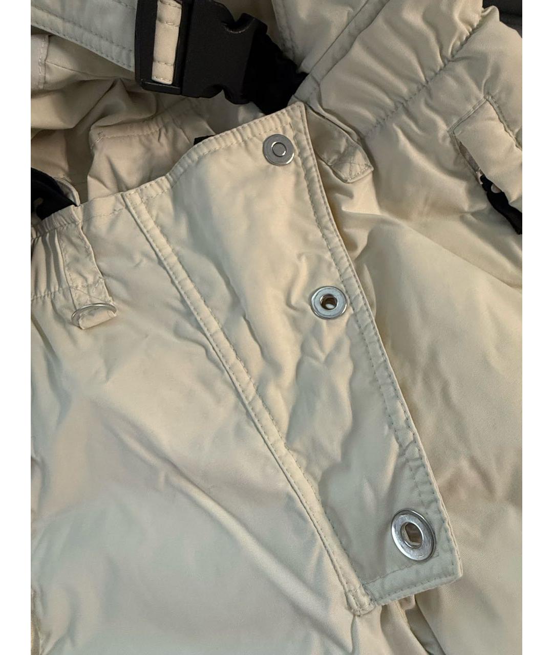MONCLER Белые спортивные брюки и шорты, фото 5