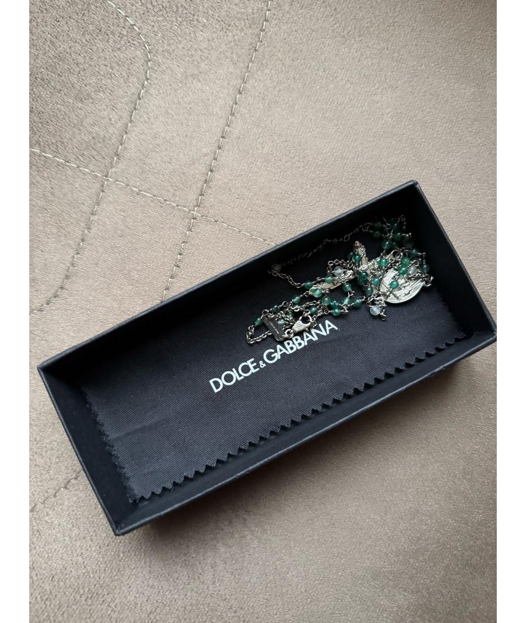 DOLCE&GABBANA Серая металлическая подвеска, фото 3
