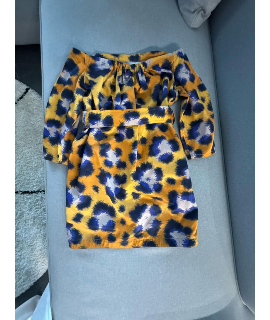 KENZO Мульти хлопковое платье, фото 2