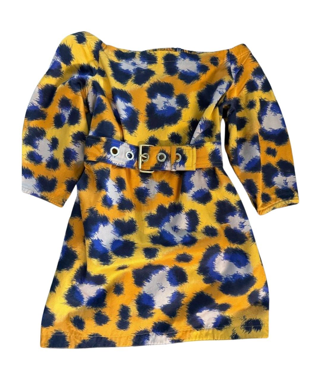 KENZO Мульти хлопковое платье, фото 1
