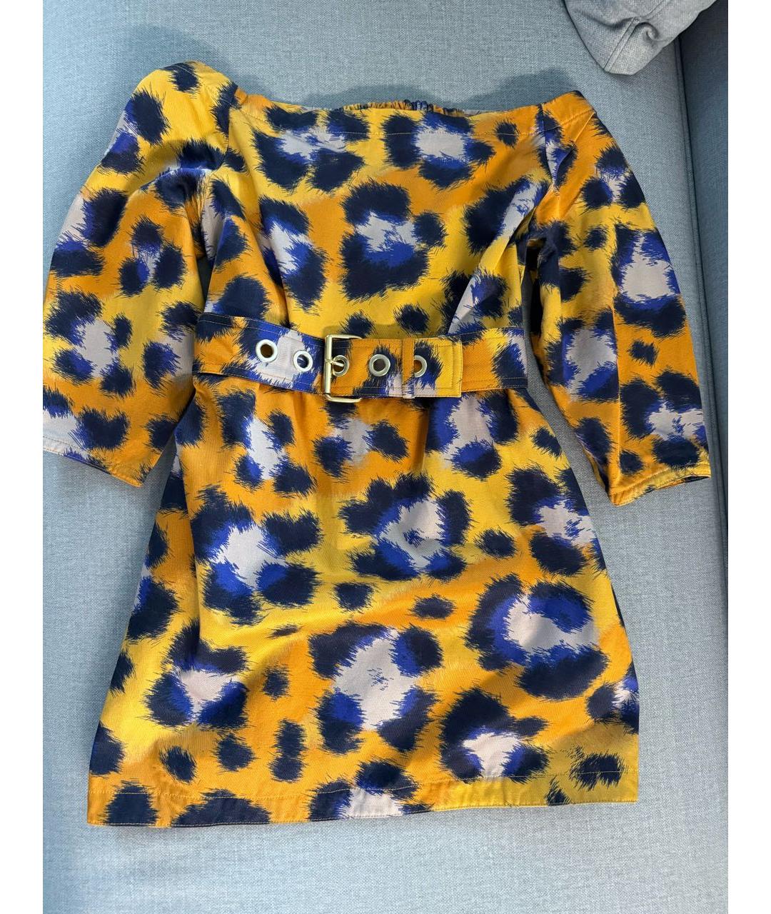 KENZO Мульти хлопковое платье, фото 7