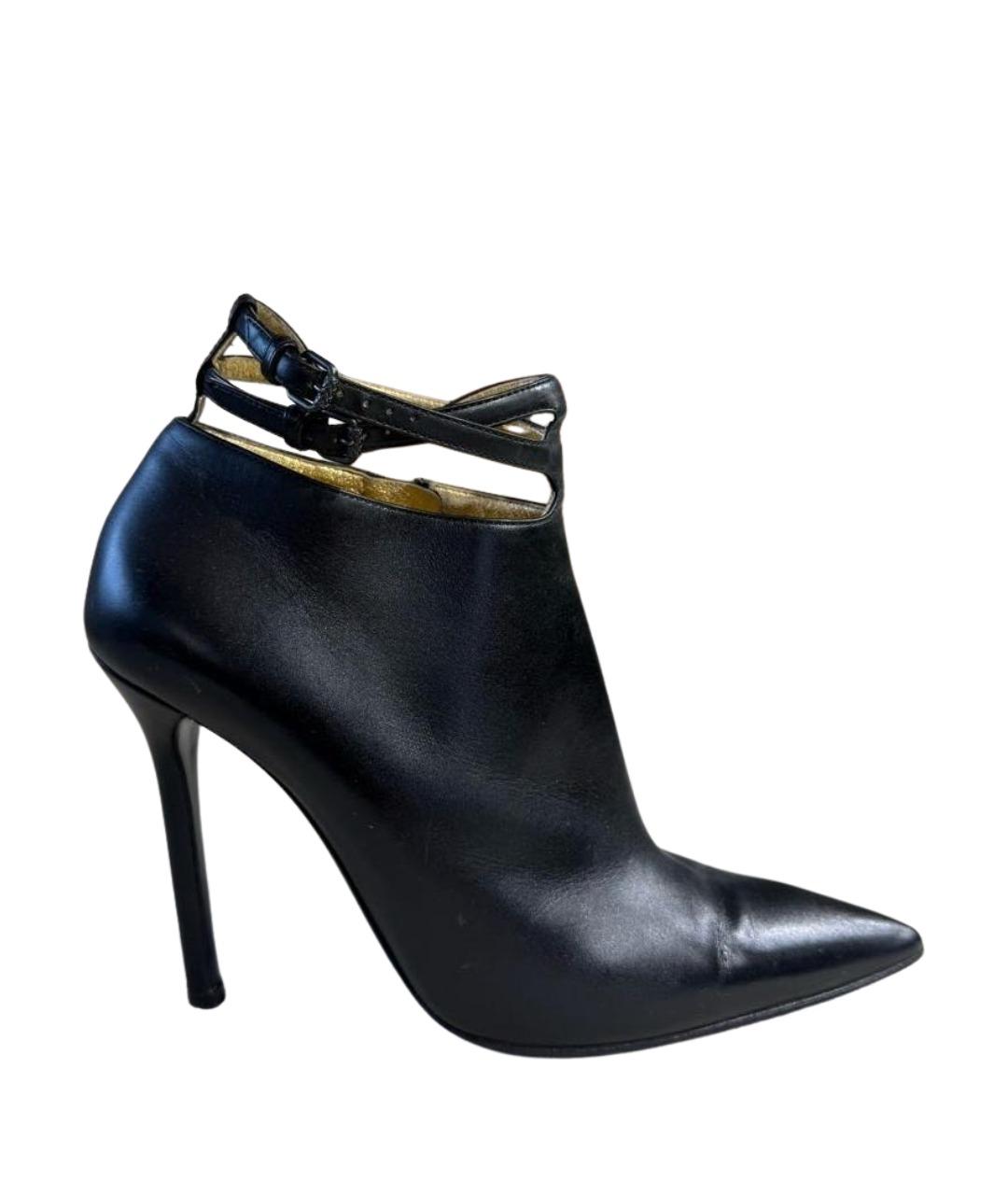 BOTTEGA VENETA Черные ботильоны, фото 1