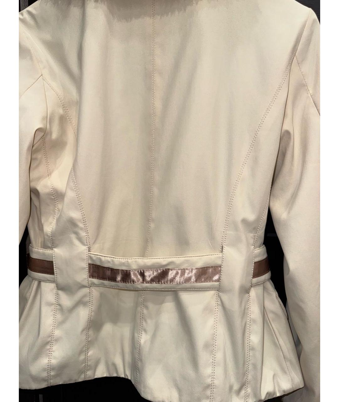 CHRISTIAN DIOR Бежевая хлопковая куртка, фото 2