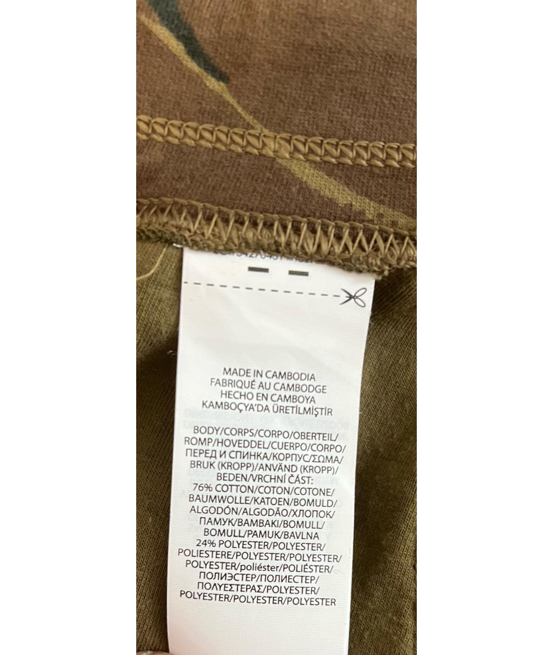 POLO RALPH LAUREN Хаки хлопковые повседневные брюки, фото 4