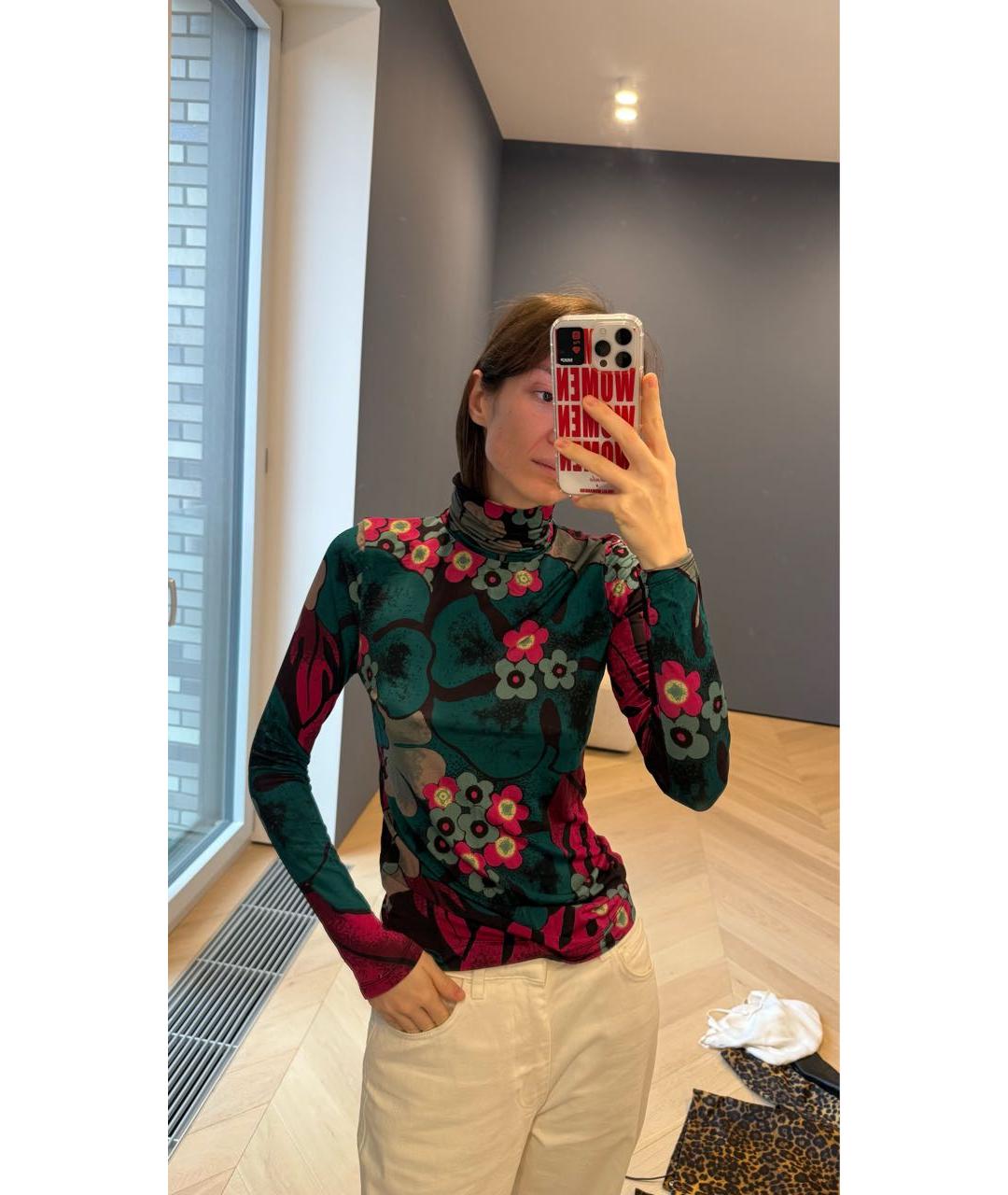 DRIES VAN NOTEN Мульти вискозная водолазка, фото 2