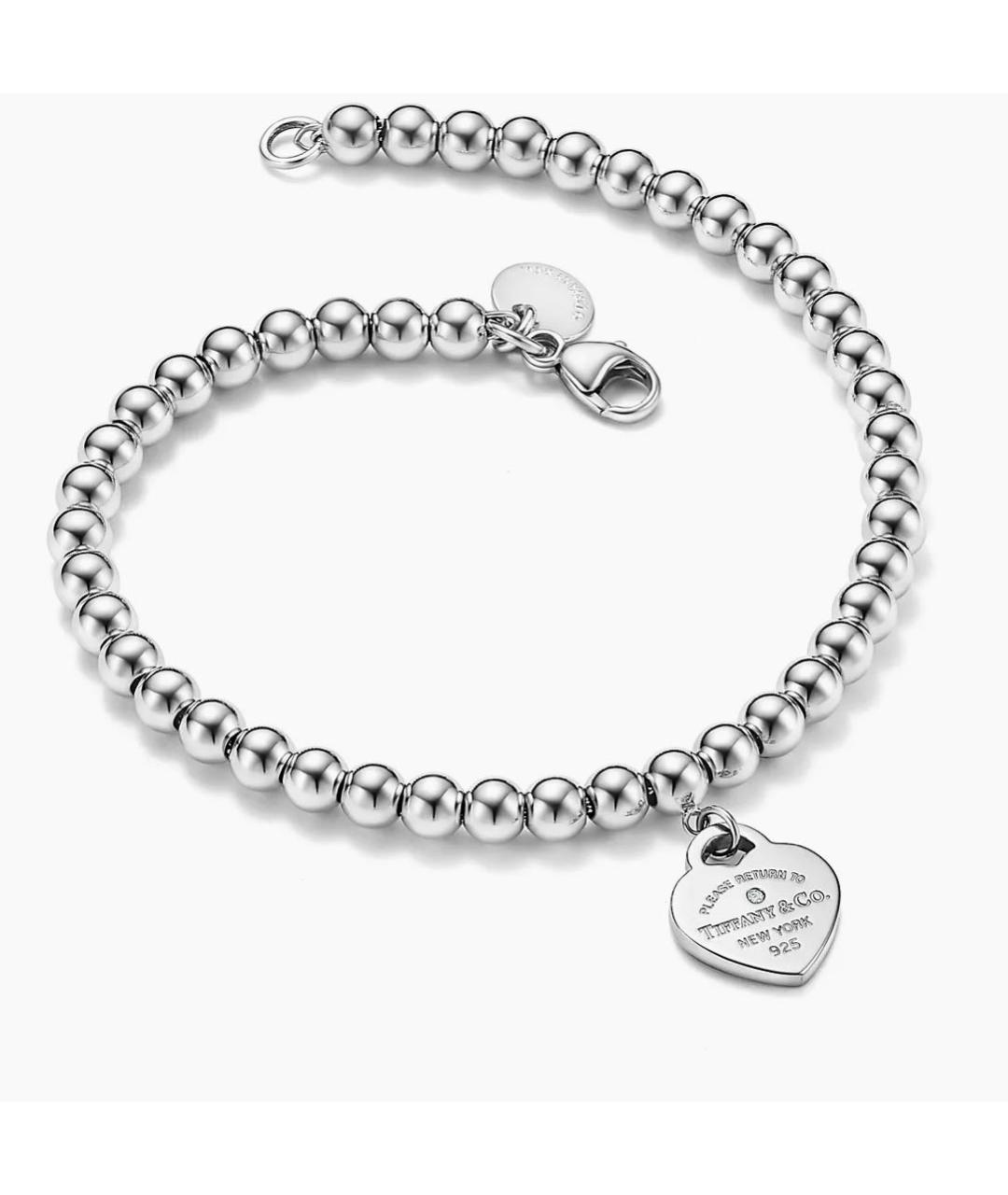 TIFFANY&CO Серебрянный серебряный браслет, фото 2