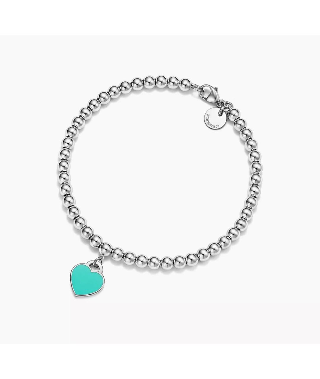 TIFFANY&CO Серебрянный серебряный браслет, фото 4