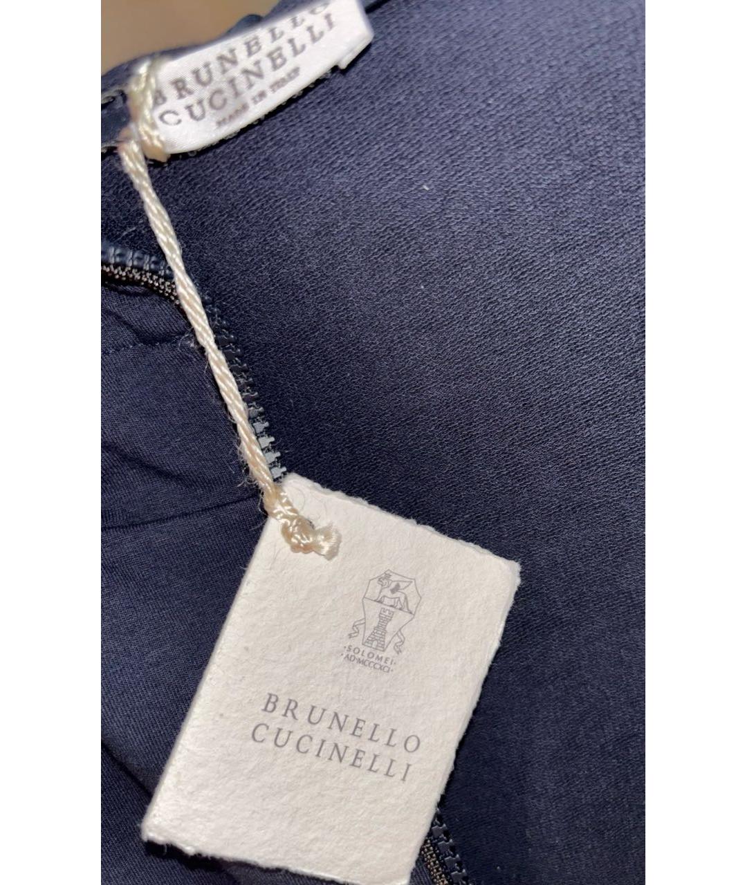 BRUNELLO CUCINELLI Синий хлопковый спортивные костюмы, фото 3