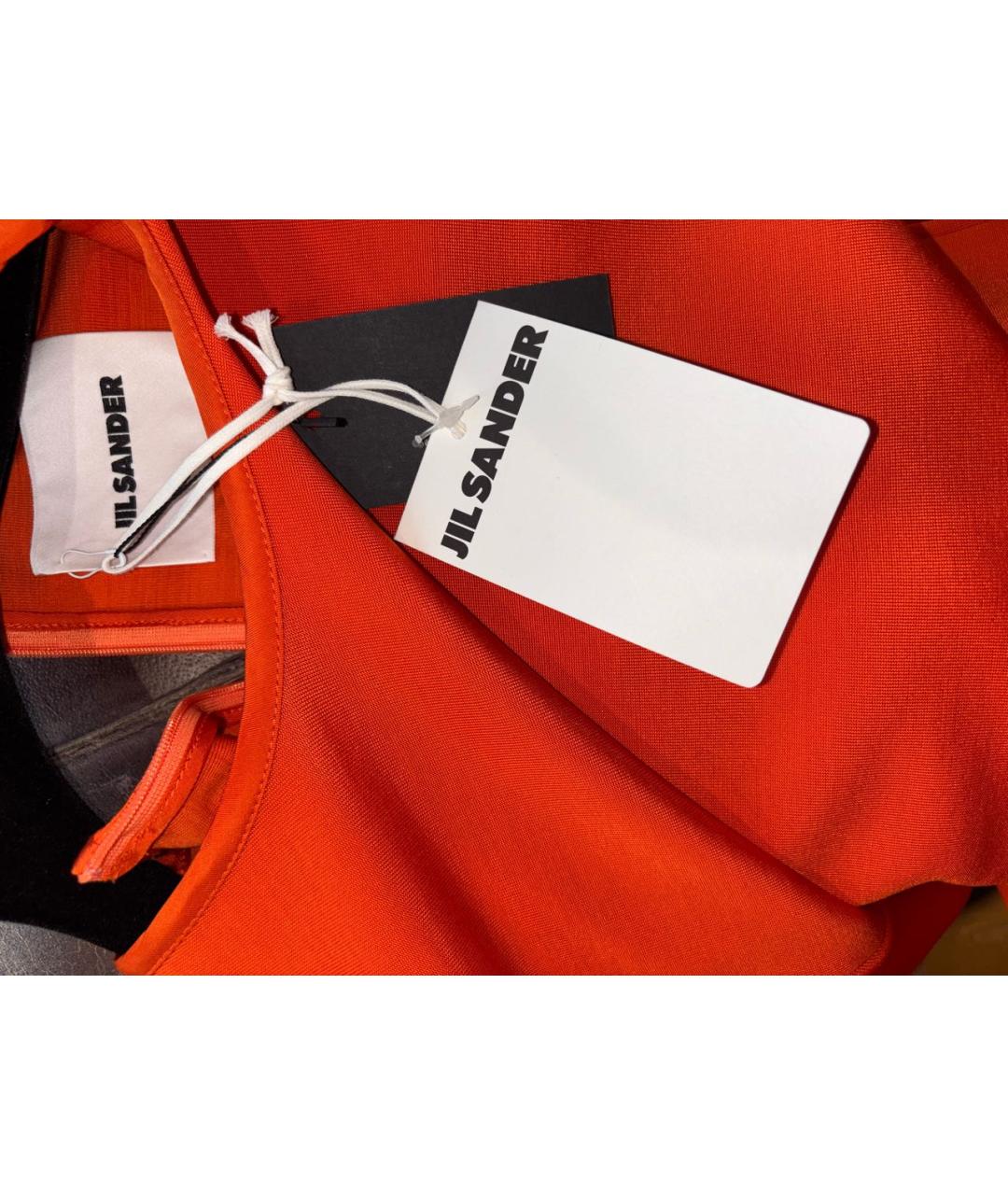 JIL SANDER Оранжевый вискозный спортивные костюмы, фото 3
