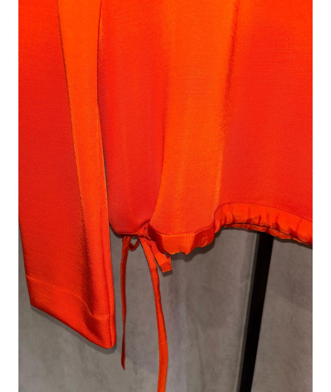 JIL SANDER Оранжевый вискозный спортивные костюмы, фото 8