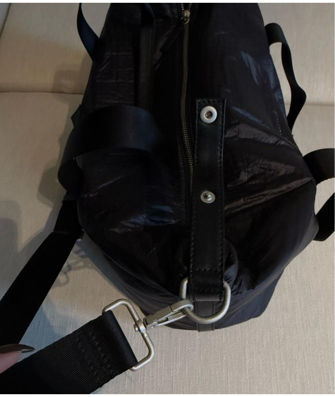 MM6 MAISON MARGIELA Черная дорожная/спортивная сумка, фото 8