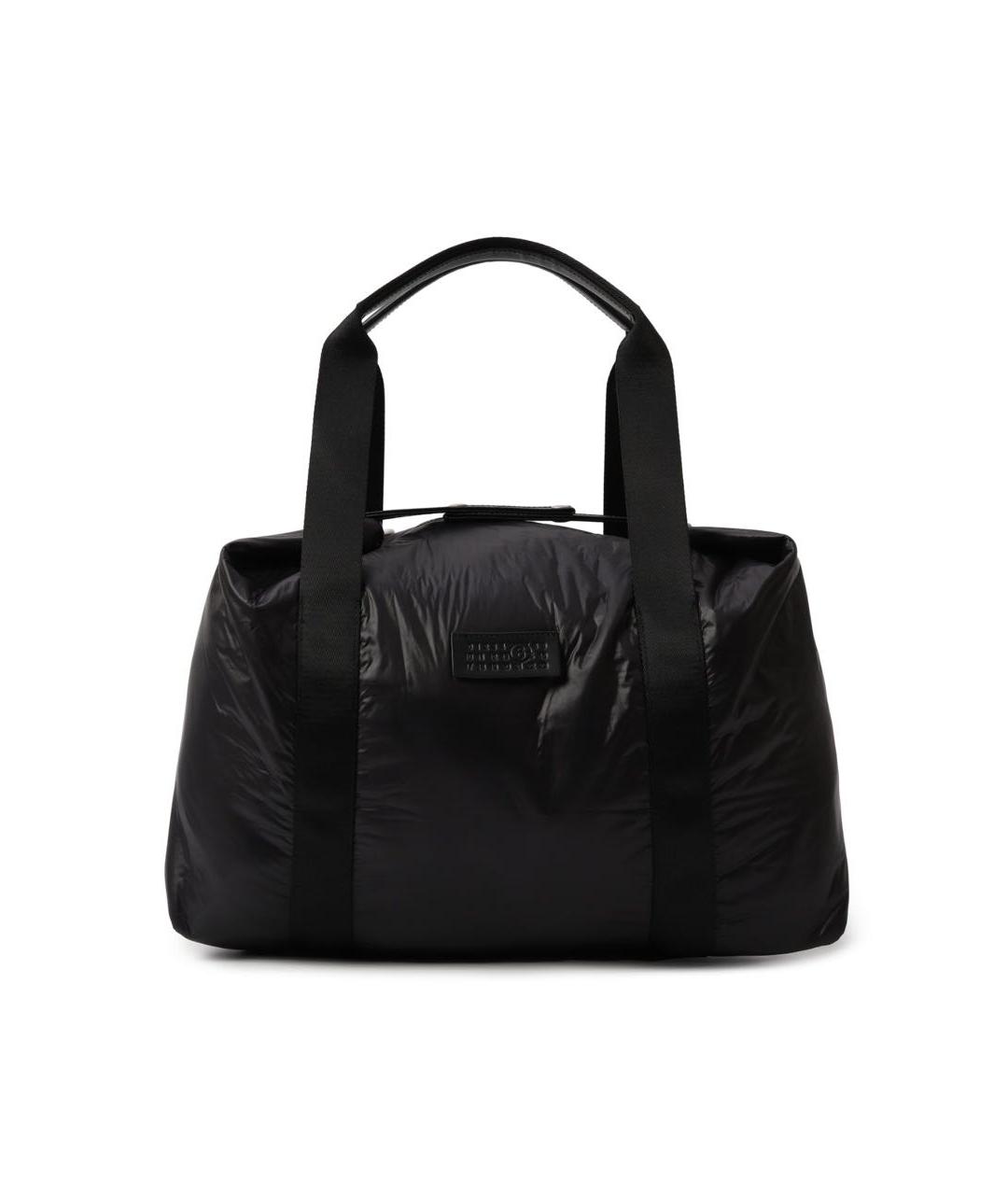MM6 MAISON MARGIELA Черная дорожная/спортивная сумка, фото 1