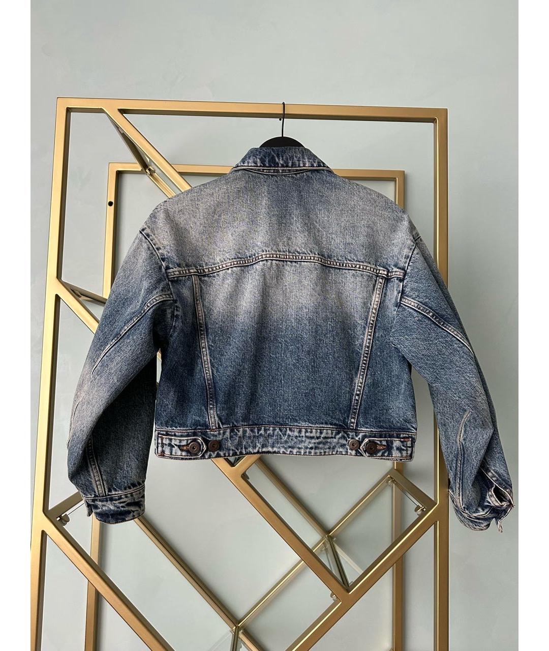 WEEKEND MAX MARA Синяя деним куртка, фото 2