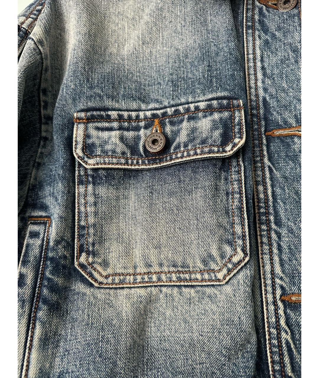 WEEKEND MAX MARA Синяя деним куртка, фото 4