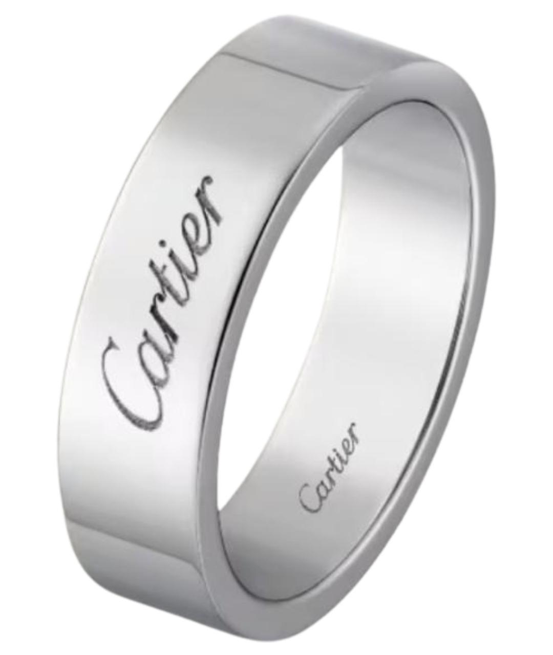 CARTIER Серебряное платиновое кольцо, фото 1