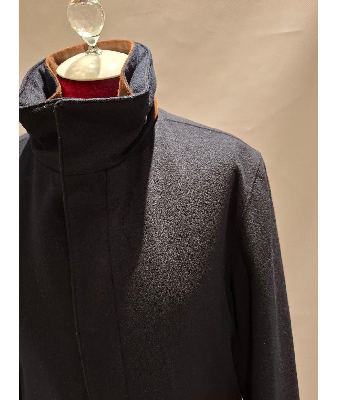 LORO PIANA Темно-синяя кашемировая куртка, фото 4