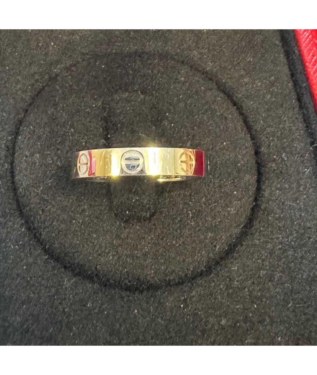 CARTIER Серебряное кольцо из белого золота, фото 6