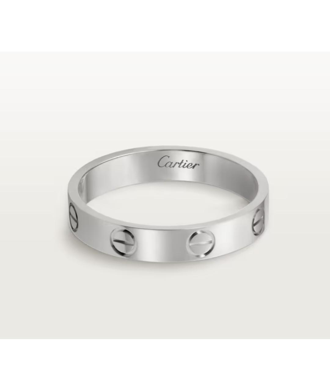 CARTIER Серебряное кольцо из белого золота, фото 7
