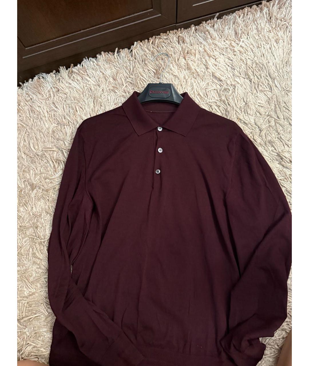 BRIONI Бордовый джемпер / свитер, фото 3