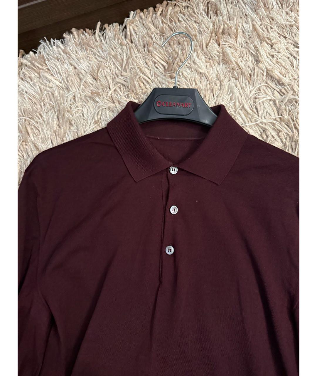 BRIONI Бордовый джемпер / свитер, фото 4