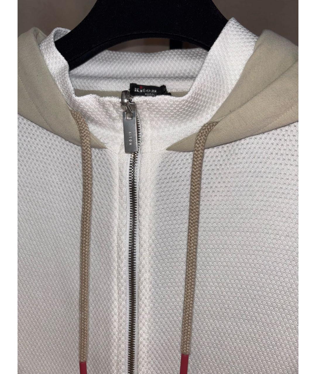 KITON Белый хлопковый спортивные костюмы, фото 5