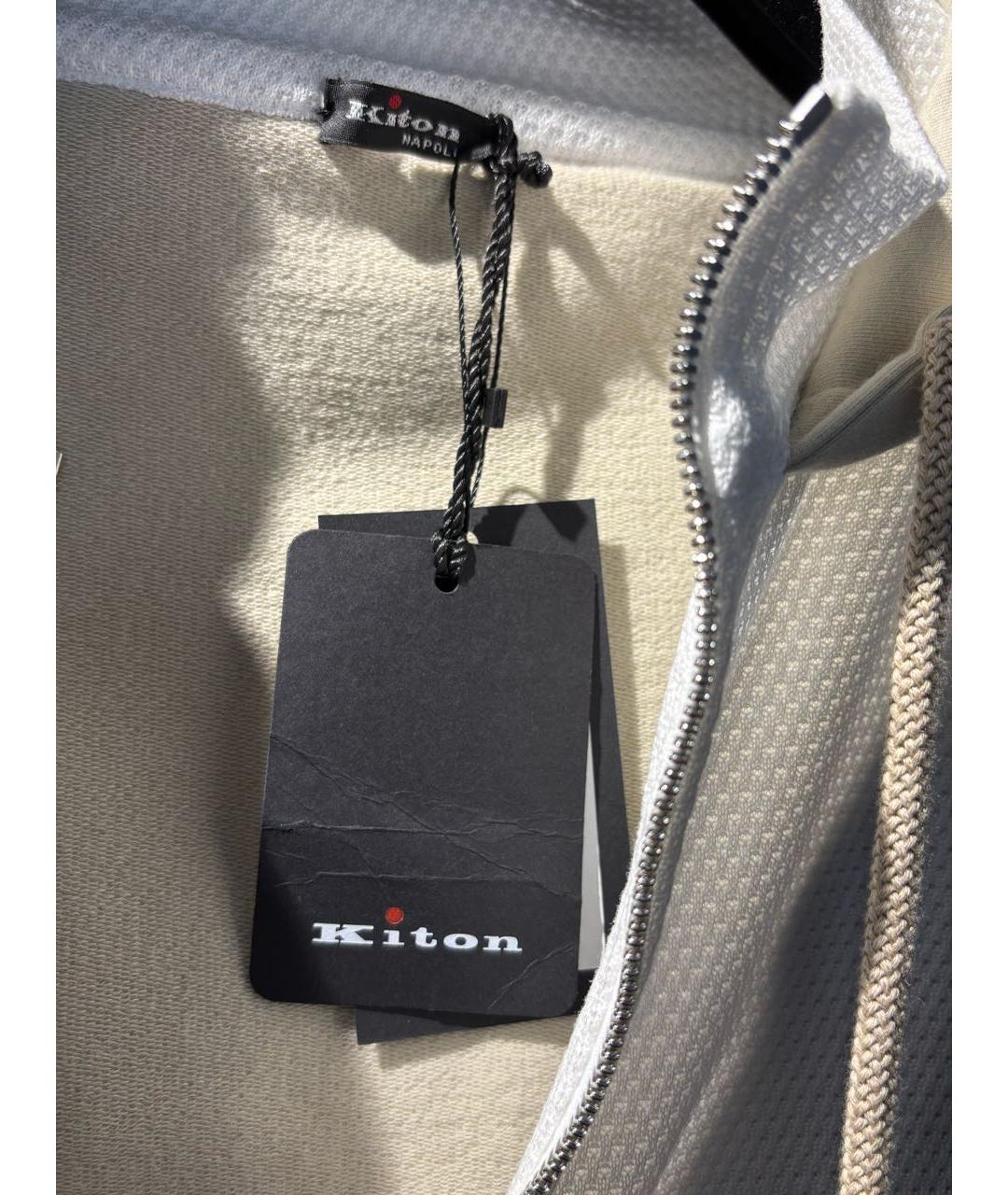 KITON Белый хлопковый спортивные костюмы, фото 3