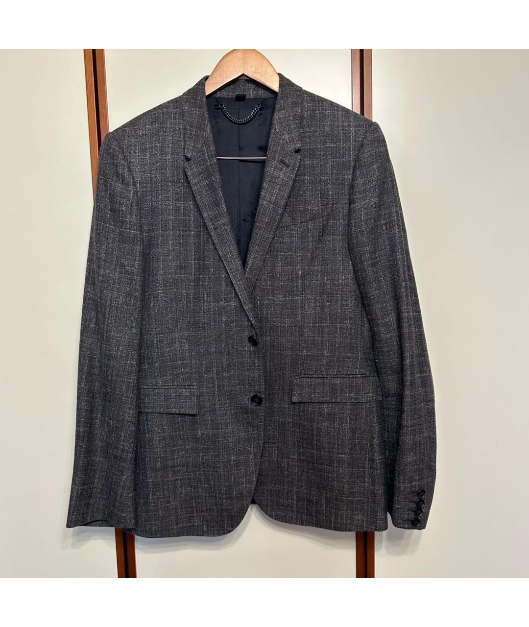 BURBERRY Коричневый классический костюм, фото 9