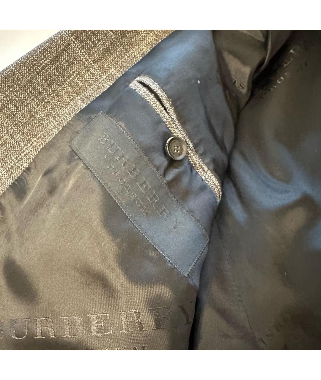 BURBERRY Коричневый классический костюм, фото 5