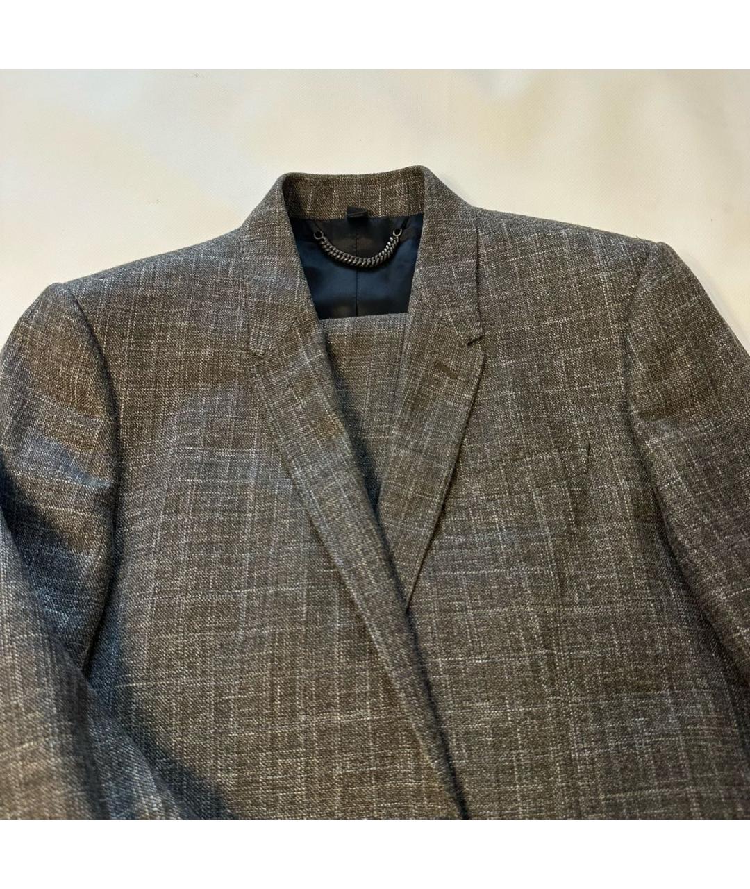 BURBERRY Коричневый классический костюм, фото 3