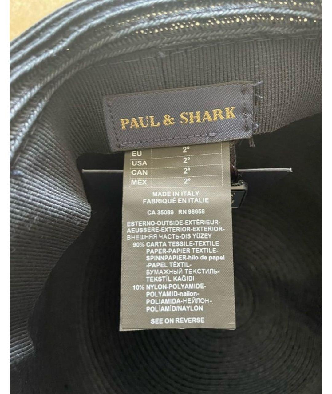 PAUL & SHARK Темно-синяя шляпа, фото 4