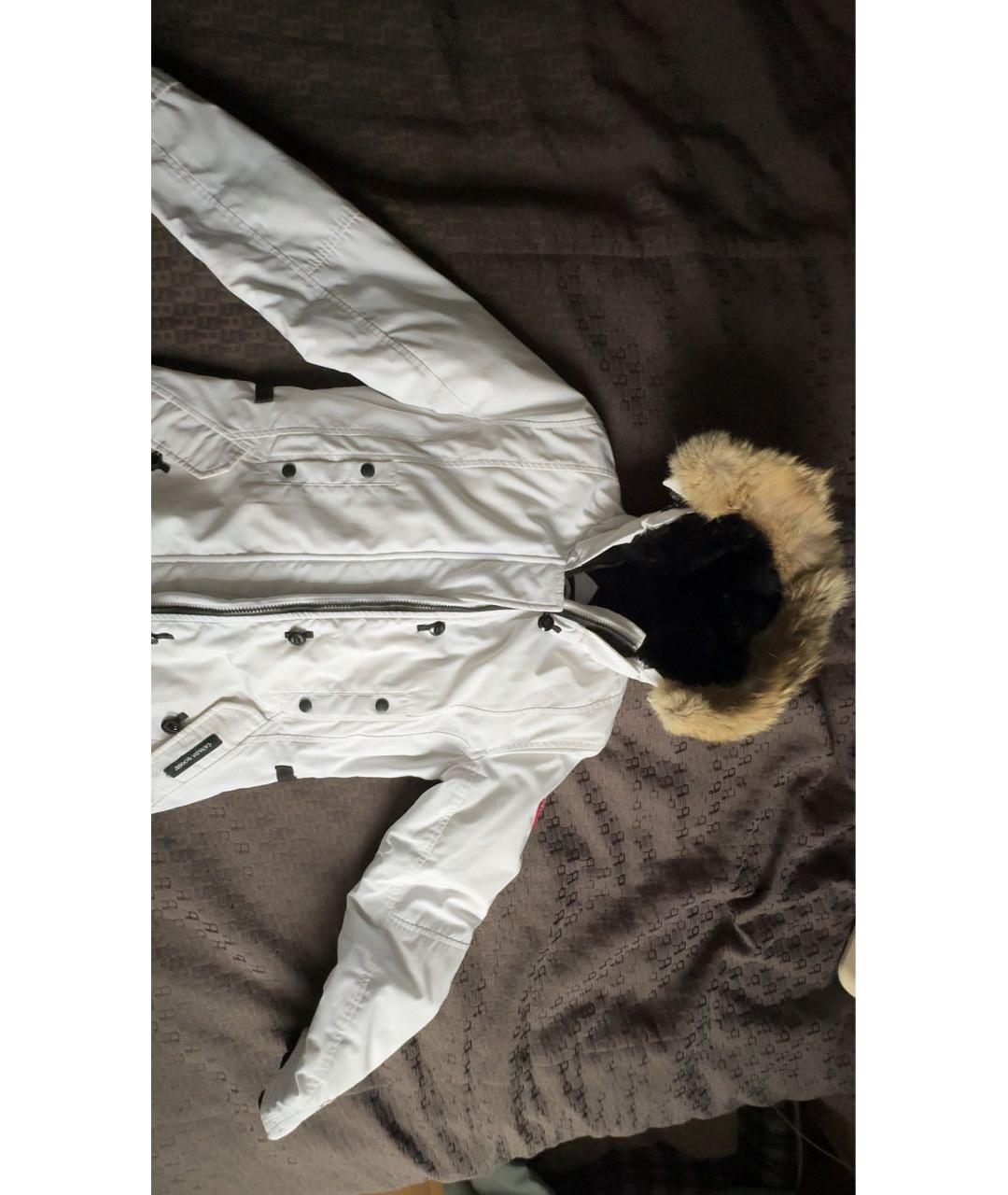 CANADA GOOSE Белая куртка, фото 6