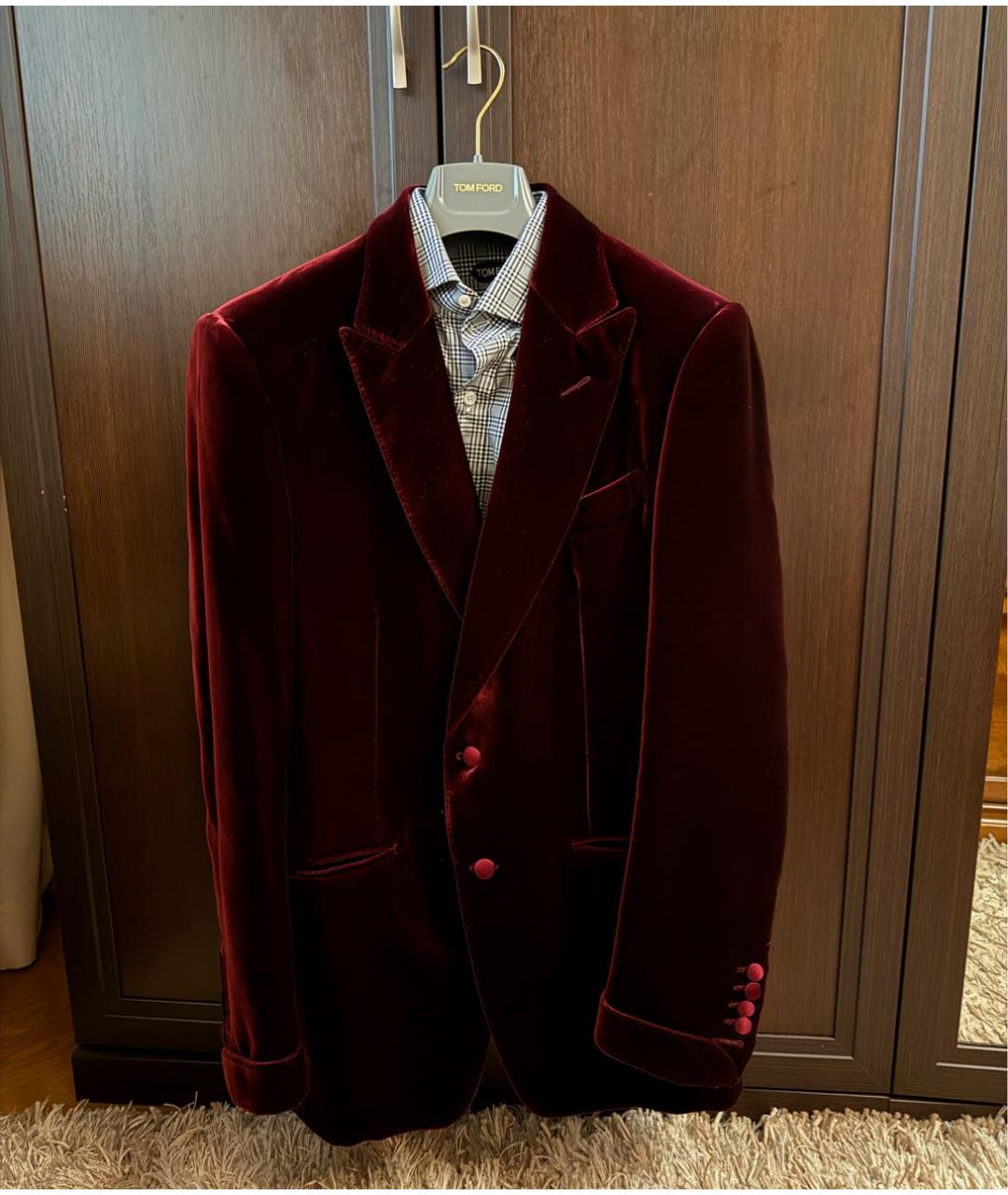TOM FORD Серая классическая рубашка, фото 8