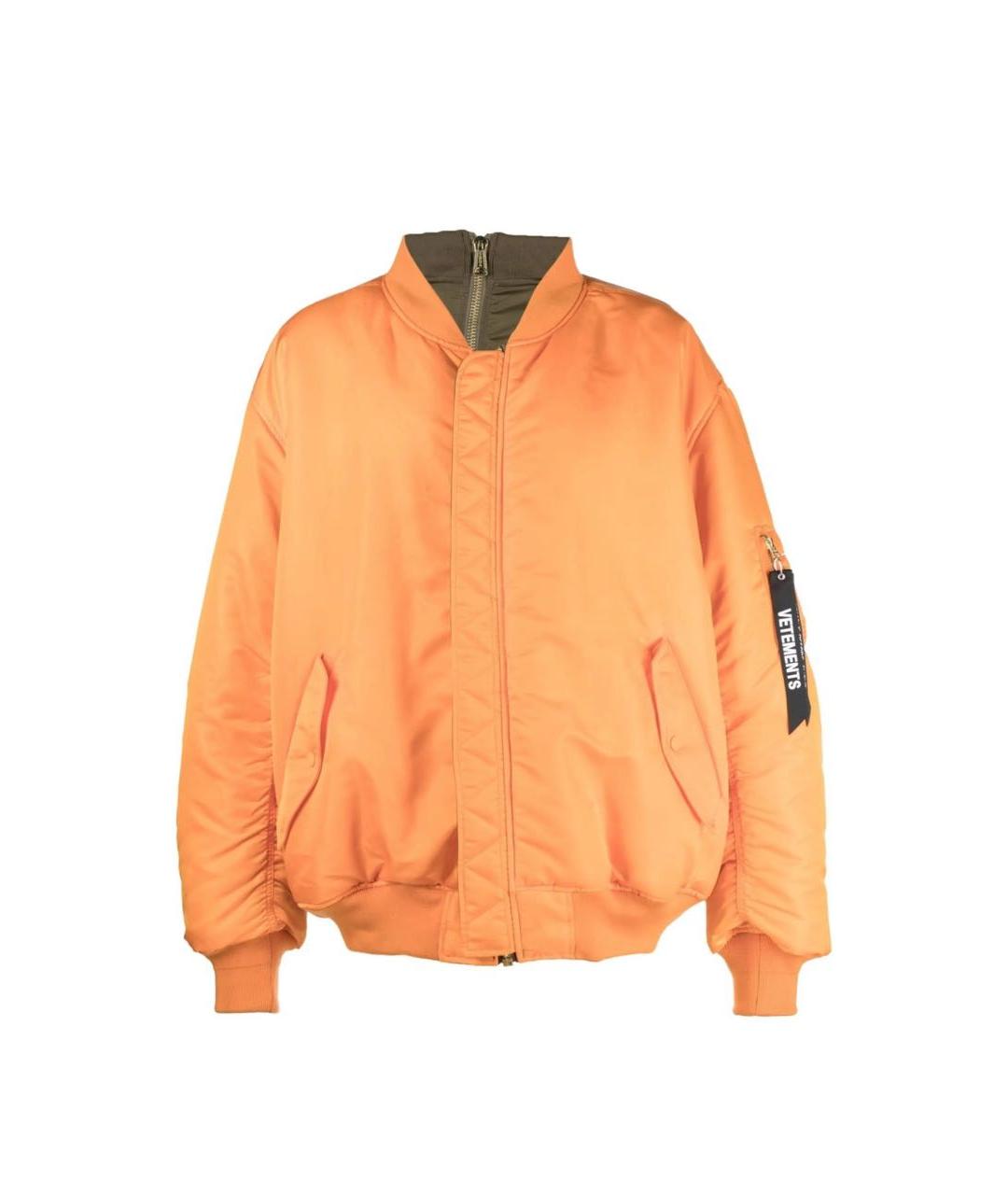 VETEMENTS Оранжевая куртка, фото 1