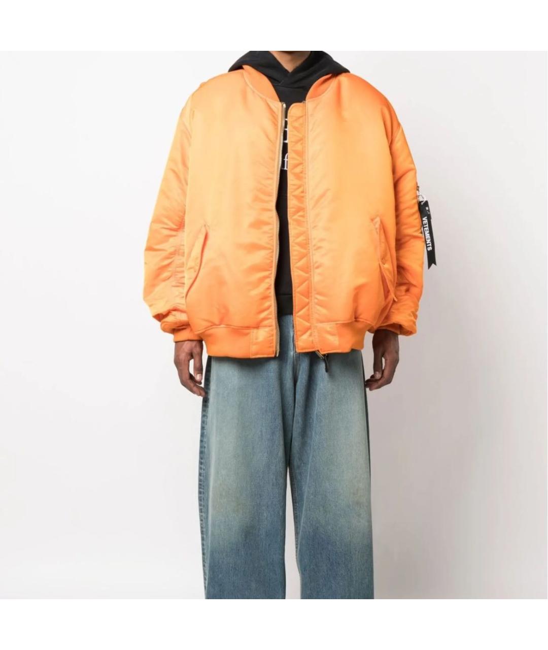 VETEMENTS Оранжевая куртка, фото 2