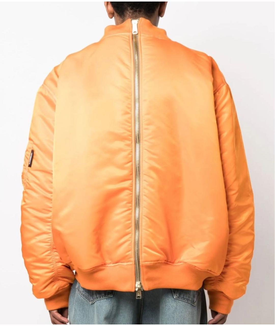 VETEMENTS Оранжевая куртка, фото 3