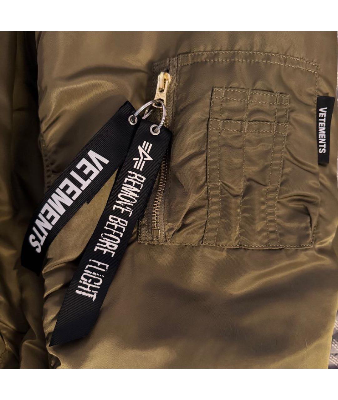 VETEMENTS Оранжевая куртка, фото 8