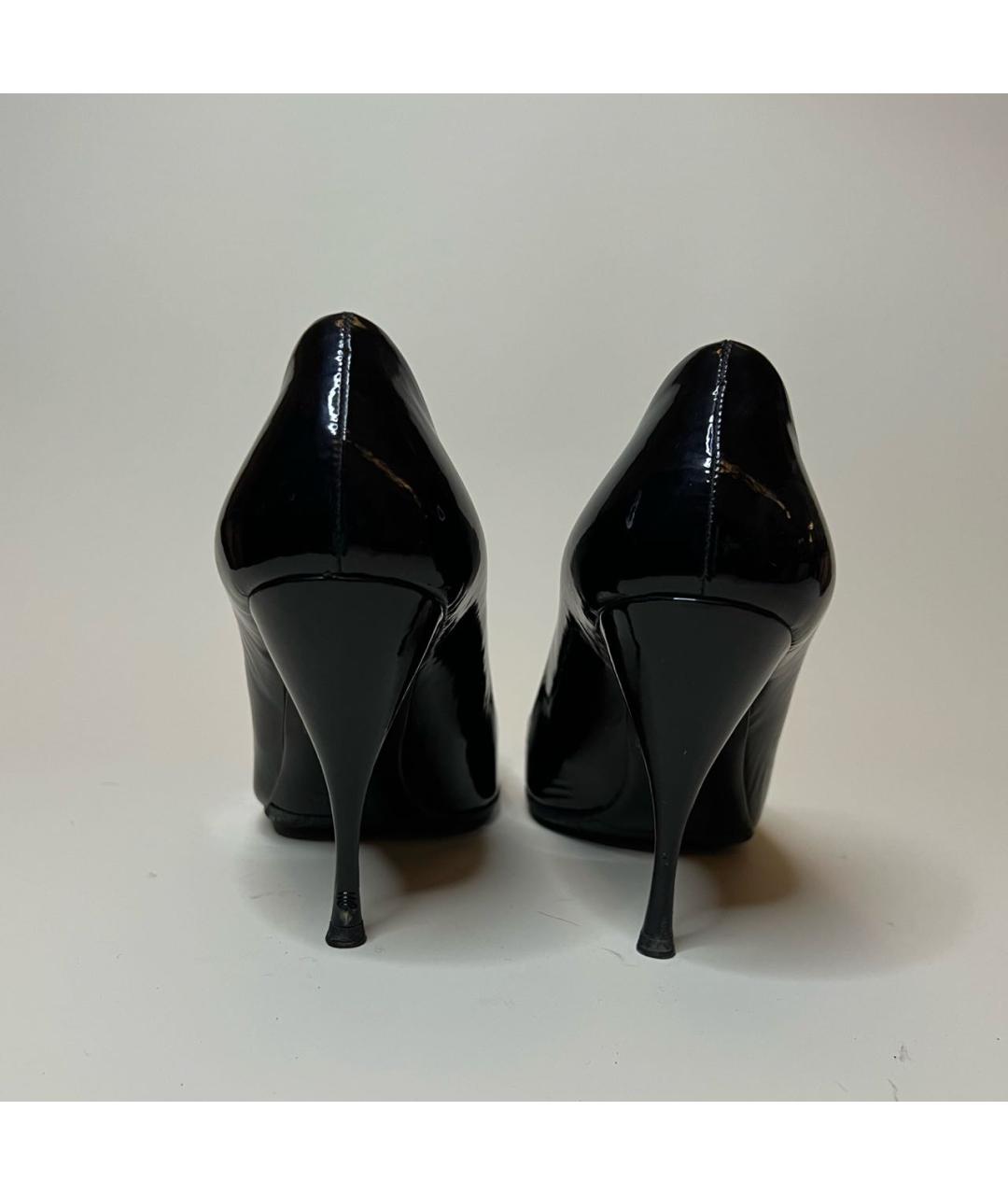 PRADA Черные туфли из лакированной кожи, фото 4