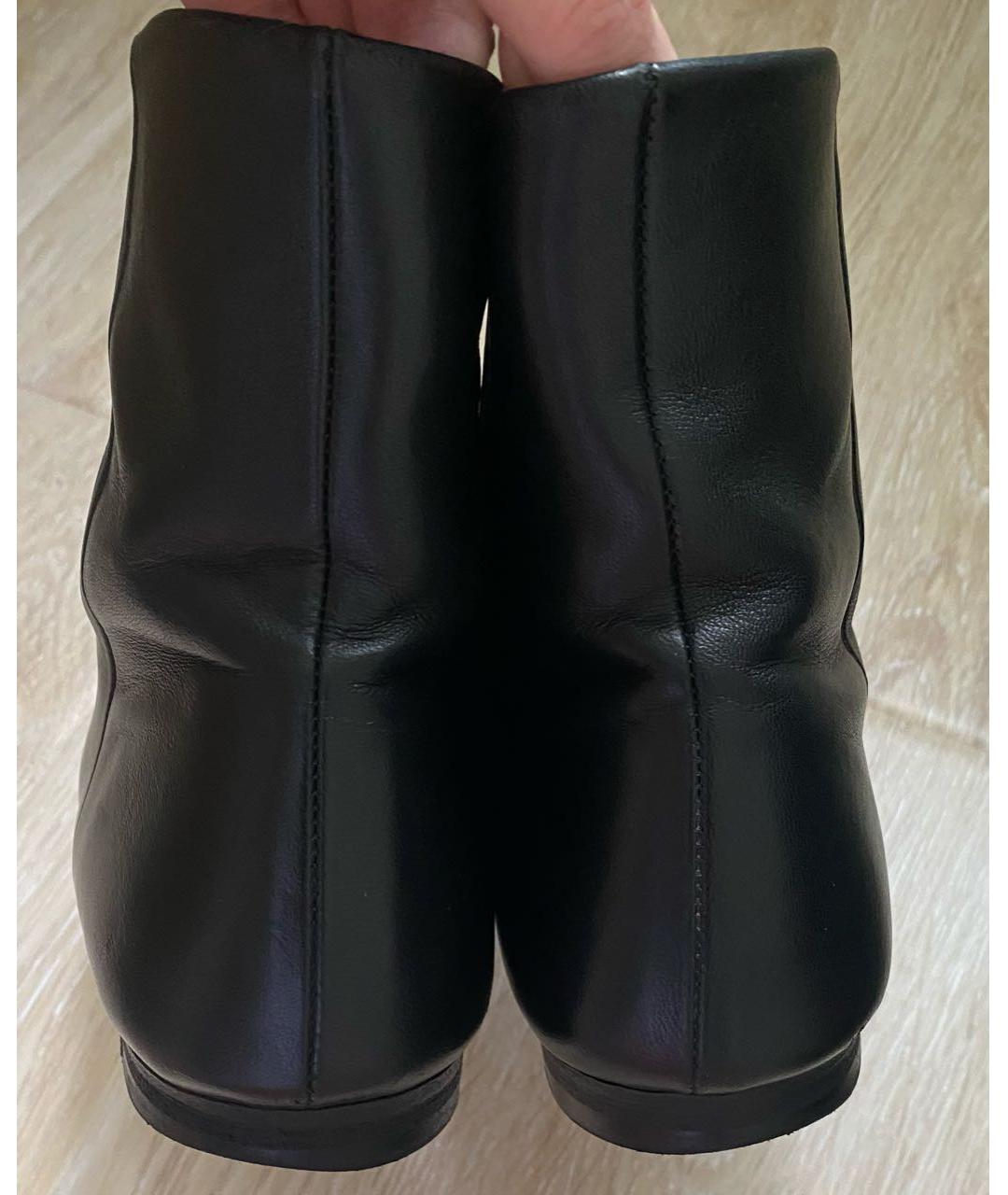 VETEMENTS Черные кожаные ботинки, фото 5