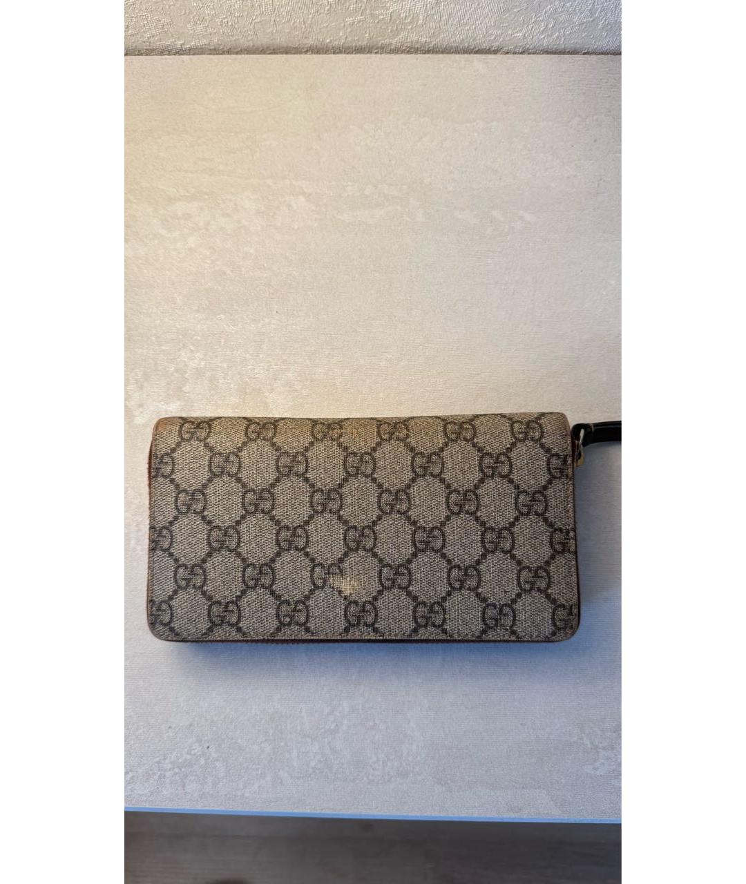GUCCI Коричневый кошелек, фото 2