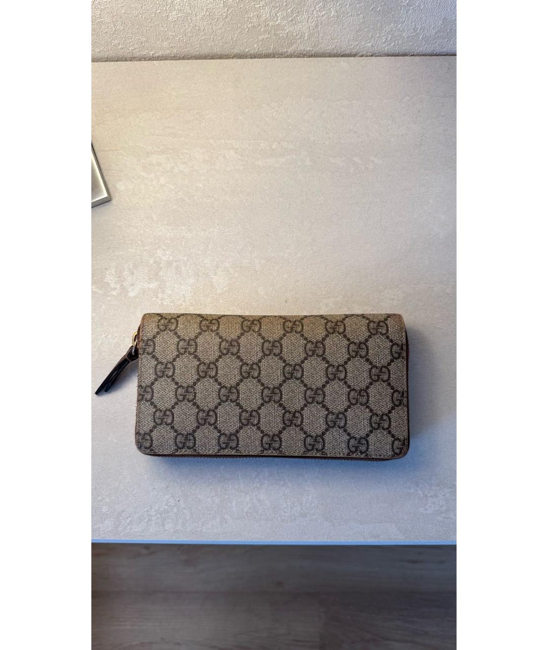 GUCCI Коричневый кошелек, фото 9