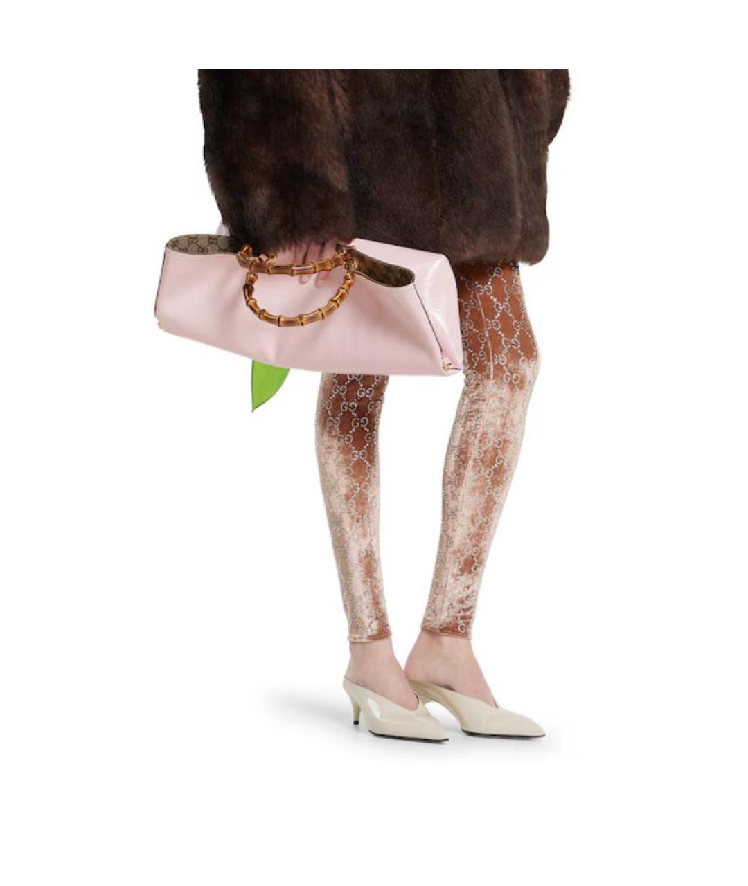 GUCCI Бежевые леггинсы и велосипедки, фото 2