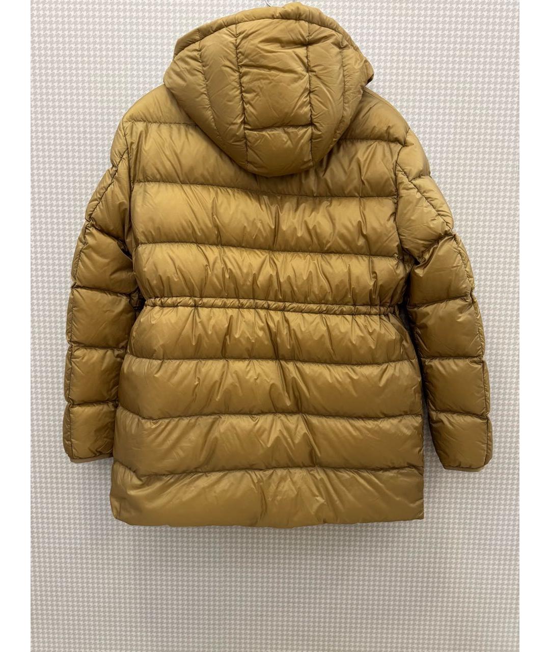 BURBERRY Коричневый полиамидовый пуховик, фото 2