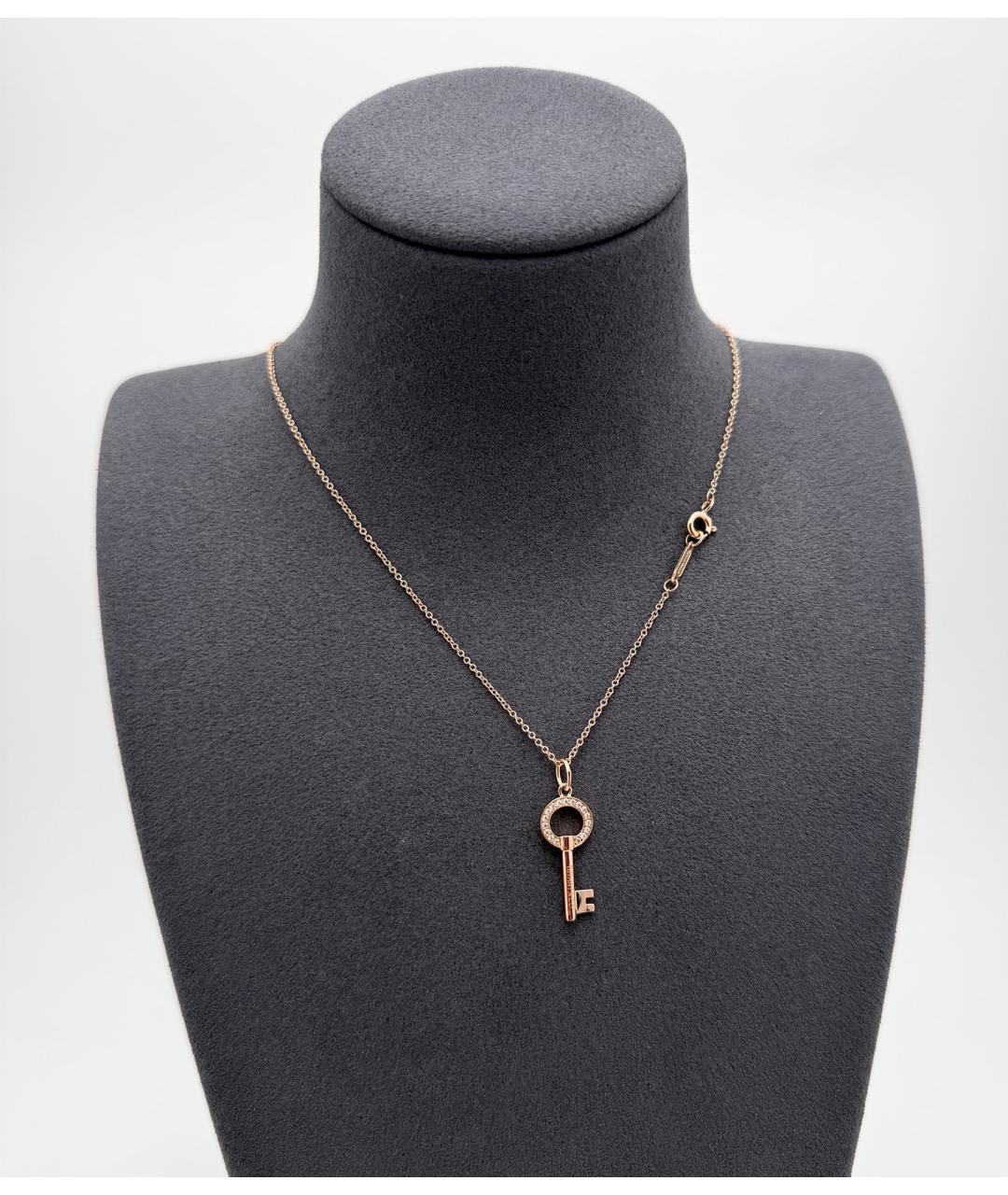 TIFFANY&CO Колье из розового золота, фото 3