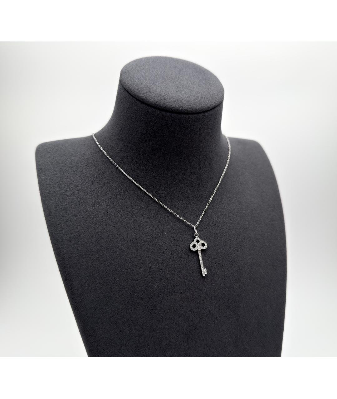 TIFFANY&CO Колье из белого золота, фото 4